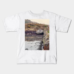 Boat near Rock Island, County Cork, Ireland Kids T-Shirt